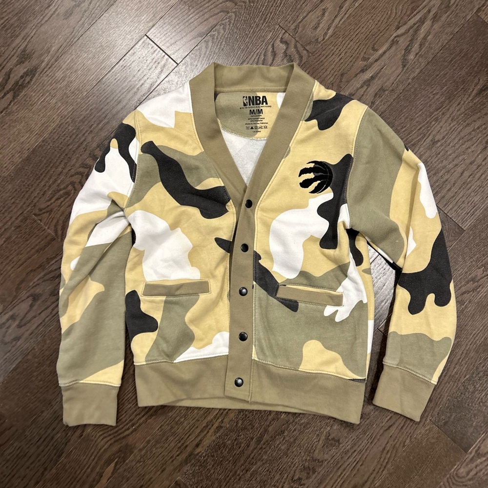 NBA Raptors Camouflage Hoodie